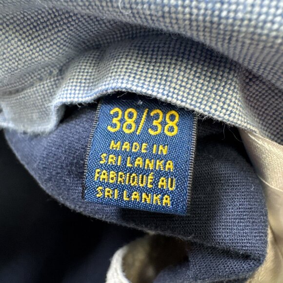 Polo Ralph‎ Lauren Navy Chino Pants Men's 38x38 Tall - Picture 6 of 11